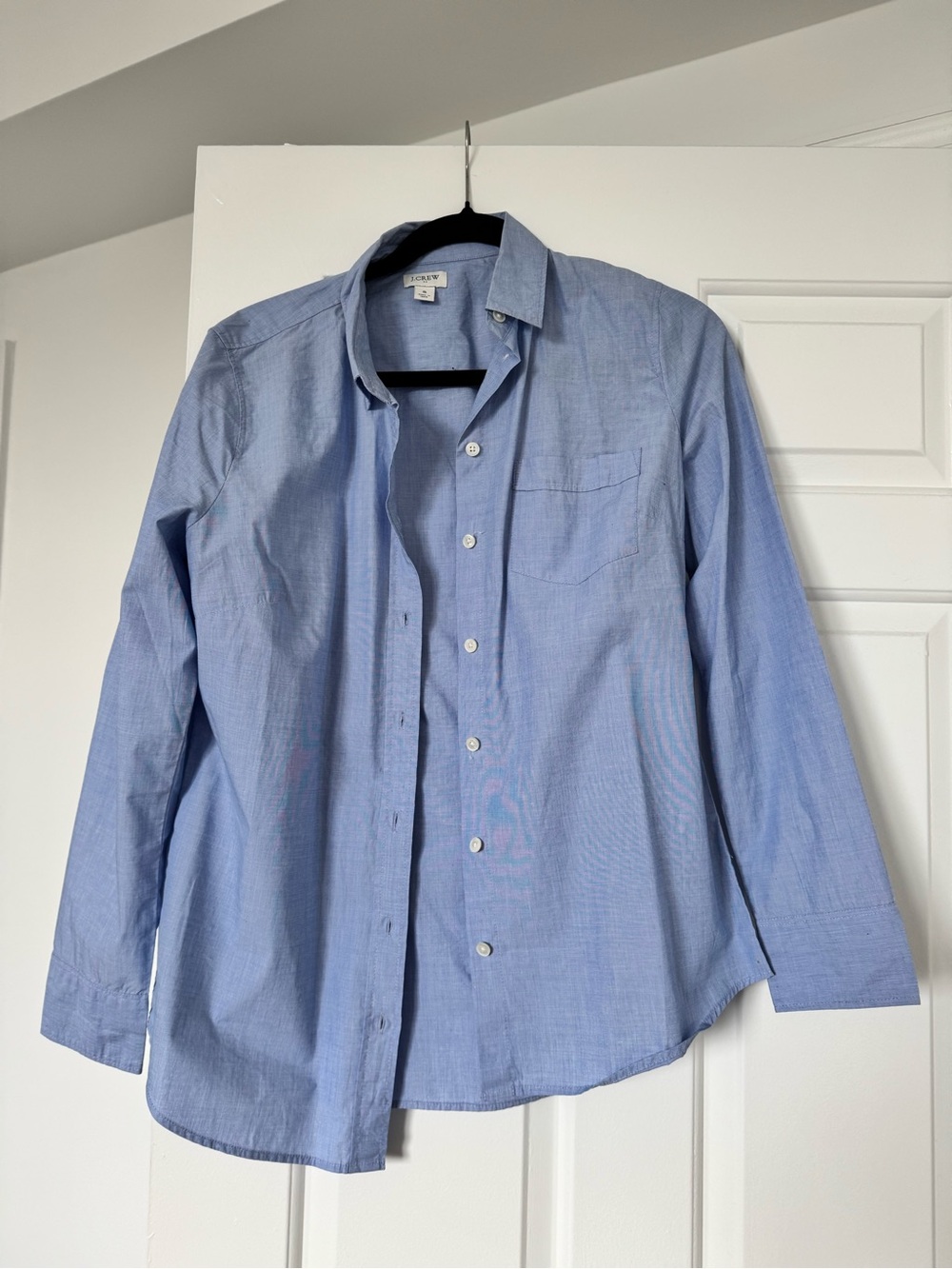 J. Crew Women’s Blue Button Down Shirt